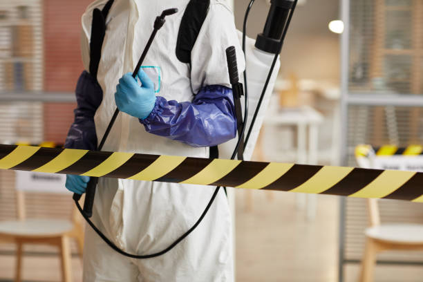Professional Biohazard technician working in Little Falls, NY